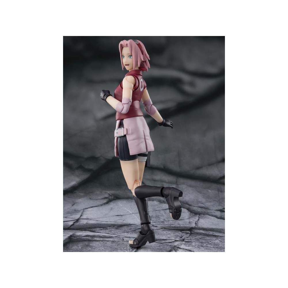 BANDAI NARUTO SHIPPUDEN SAKURA HARUNO INHERITOR OF TSUNADE S.H. FIGUARTS ACTION FIGURE