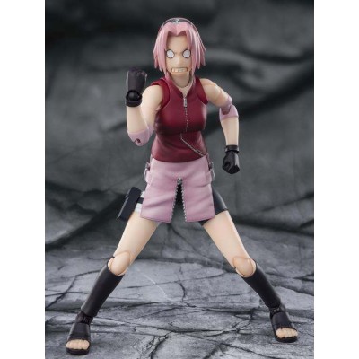 BANDAI NARUTO SHIPPUDEN SAKURA HARUNO INHERITOR OF TSUNADE S.H. FIGUARTS ACTION FIGURE