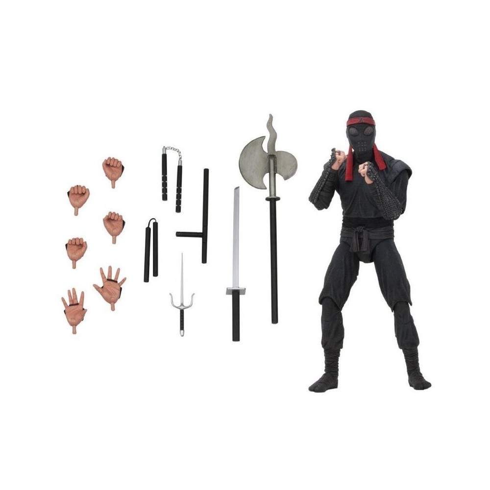 TMNT TEENAGE MUTANT NINJA TURTLES 1990 MOVIE FOOT SOLDIER 1/4 ACTION FIGURE NECA