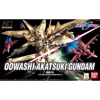 BANDAI HIGH GRADE HG OOWASHI AKATSUKI GUNDAM 1/144 MODEL KIT FIGURE