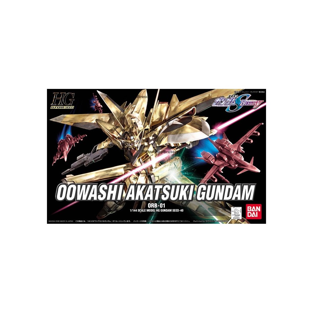 BANDAI HIGH GRADE HG OOWASHI AKATSUKI GUNDAM 1/144 MODEL KIT FIGURE
