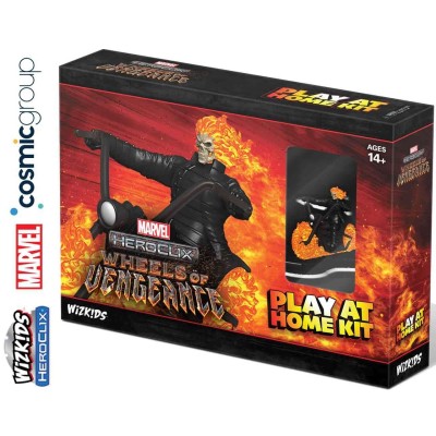 MARVEL COMICS HEROCLIX WHEELS OF VENGEANCE PLAY AT HOME KIT WIZKIDS
