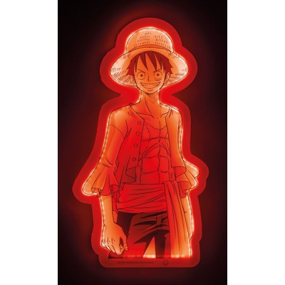 ONE PIECE LUFFY WALL LED LAMP LAMPADA 40CM TEKNOFUN