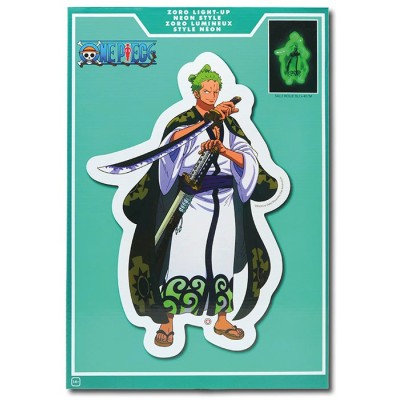 ONE PIECE ZORO WALL LED LAMP LAMPADA 40CM TEKNOFUN