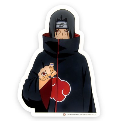 NARUTO SHIPPUDEN ITACHI UCHIHA WALL LED LAMP LAMPADA 40CM TEKNOFUN