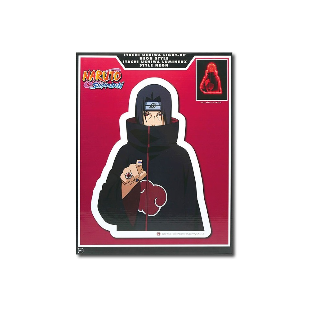 TEKNOFUN NARUTO SHIPPUDEN ITACHI UCHIHA WALL LED LAMP