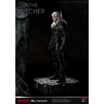 THE WITCHER GERALT OF RIVIA 1/4 57CM STATUA FIGURE BLITZWAY