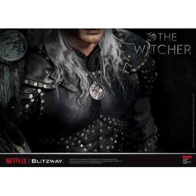 THE WITCHER GERALT OF RIVIA 1/4 57CM STATUA FIGURE BLITZWAY