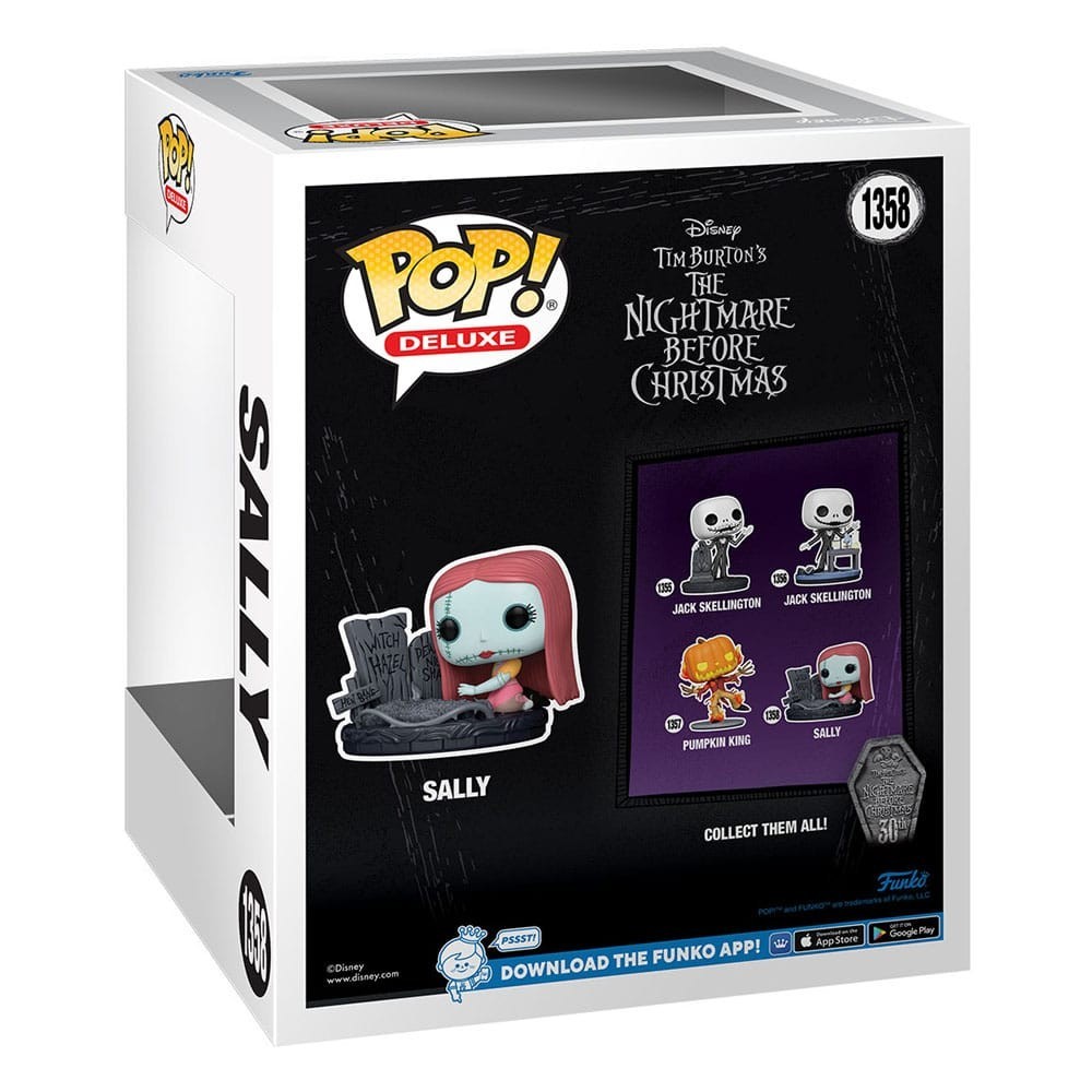 FUNKO FUNKO POP! THE NIGHTMARE BEFORE CHRISTMAS SALLY DELUXE BOBBLE HEAD FIGURE