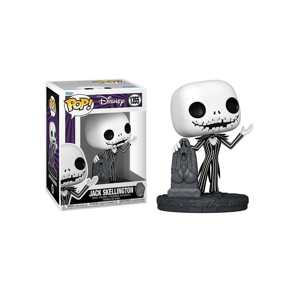 FUNKO FUNKO POP! THE NIGHTMARE BEFORE CHRISTMAS JACK SKELLINGTON GRAVESTONE BOBBLE HEAD FIGURE