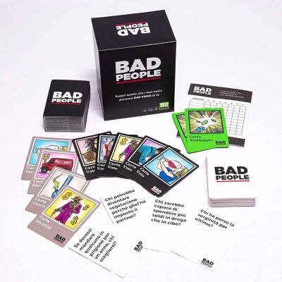 YAS! GAMES BAD PEOPLE ITALIAN BOARDGAME