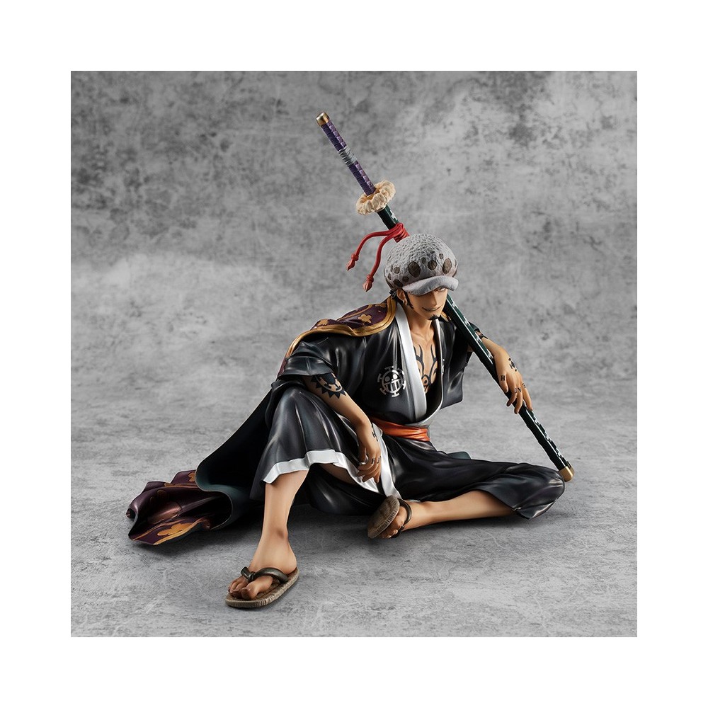 MEGAHOUSE ONE PIECE P.O.P. WARRIOR ALLIANCE TRAFALGAR LAW STATUE