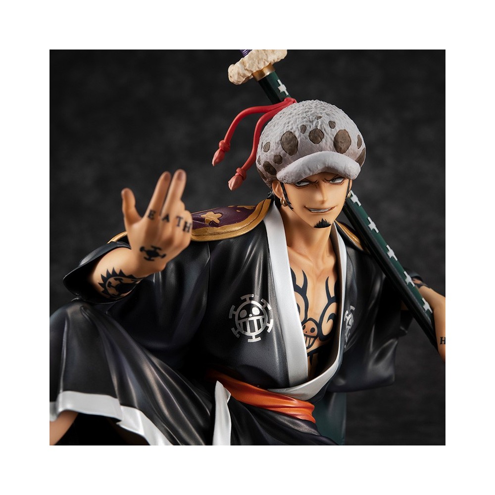 MEGAHOUSE ONE PIECE P.O.P. WARRIOR ALLIANCE TRAFALGAR LAW STATUE
