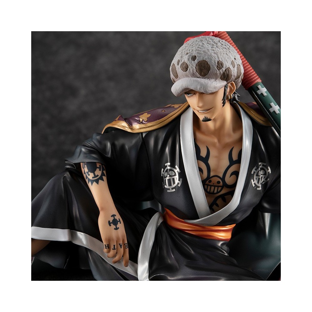 MEGAHOUSE ONE PIECE P.O.P. WARRIOR ALLIANCE TRAFALGAR LAW STATUE