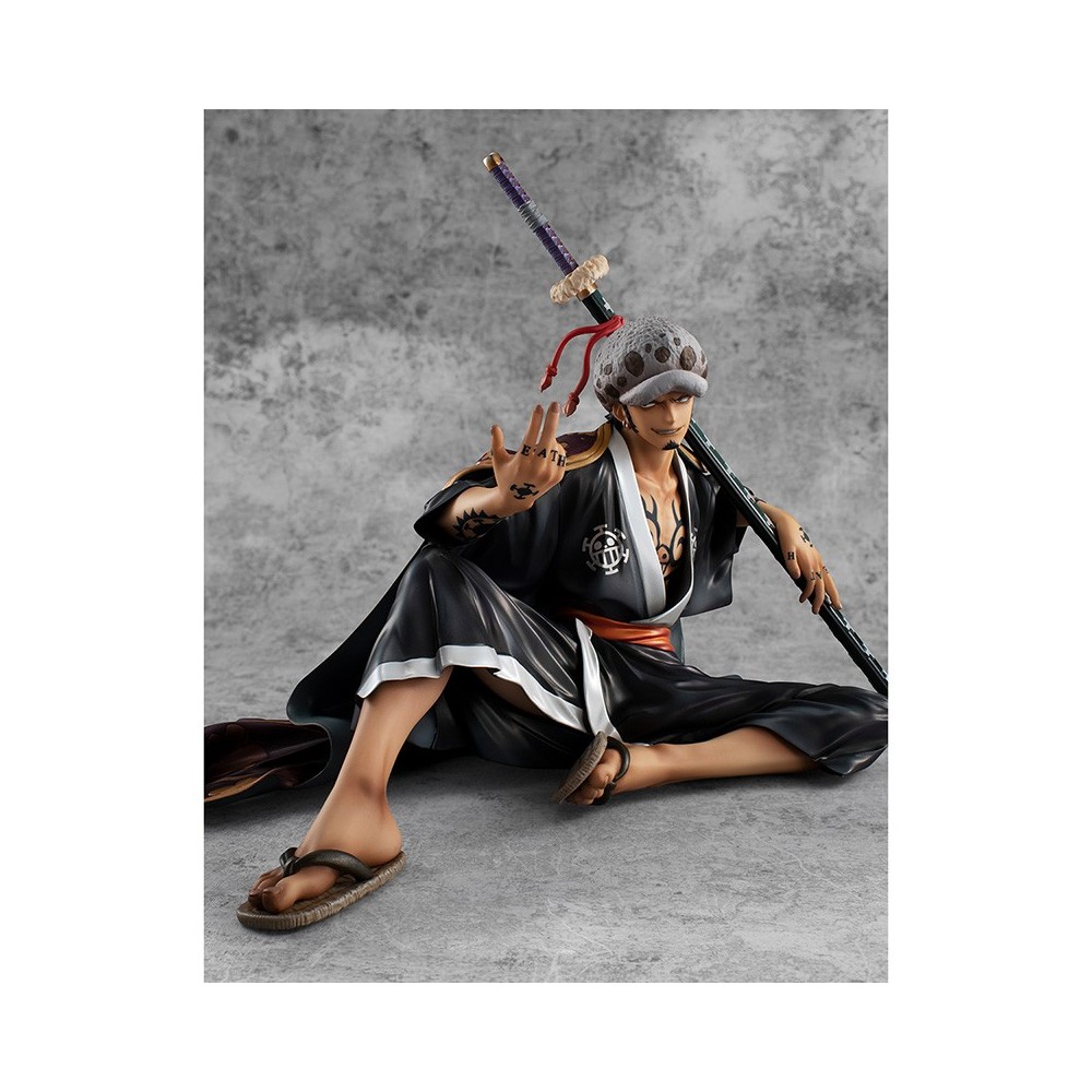 MEGAHOUSE ONE PIECE P.O.P. WARRIOR ALLIANCE TRAFALGAR LAW STATUE