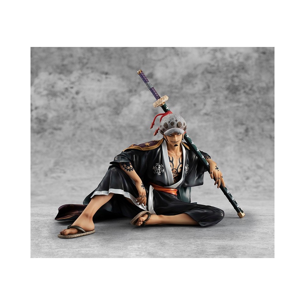 MEGAHOUSE ONE PIECE P.O.P. WARRIOR ALLIANCE TRAFALGAR LAW STATUE