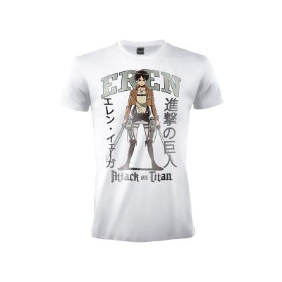 T SHIRT ATTACK ON TITAN EREN