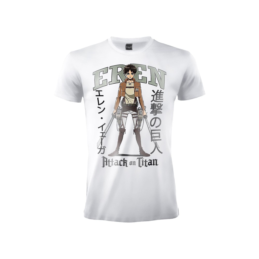 MAGLIA T SHIRT L'ATTACCO DEI GIGANTI EREN