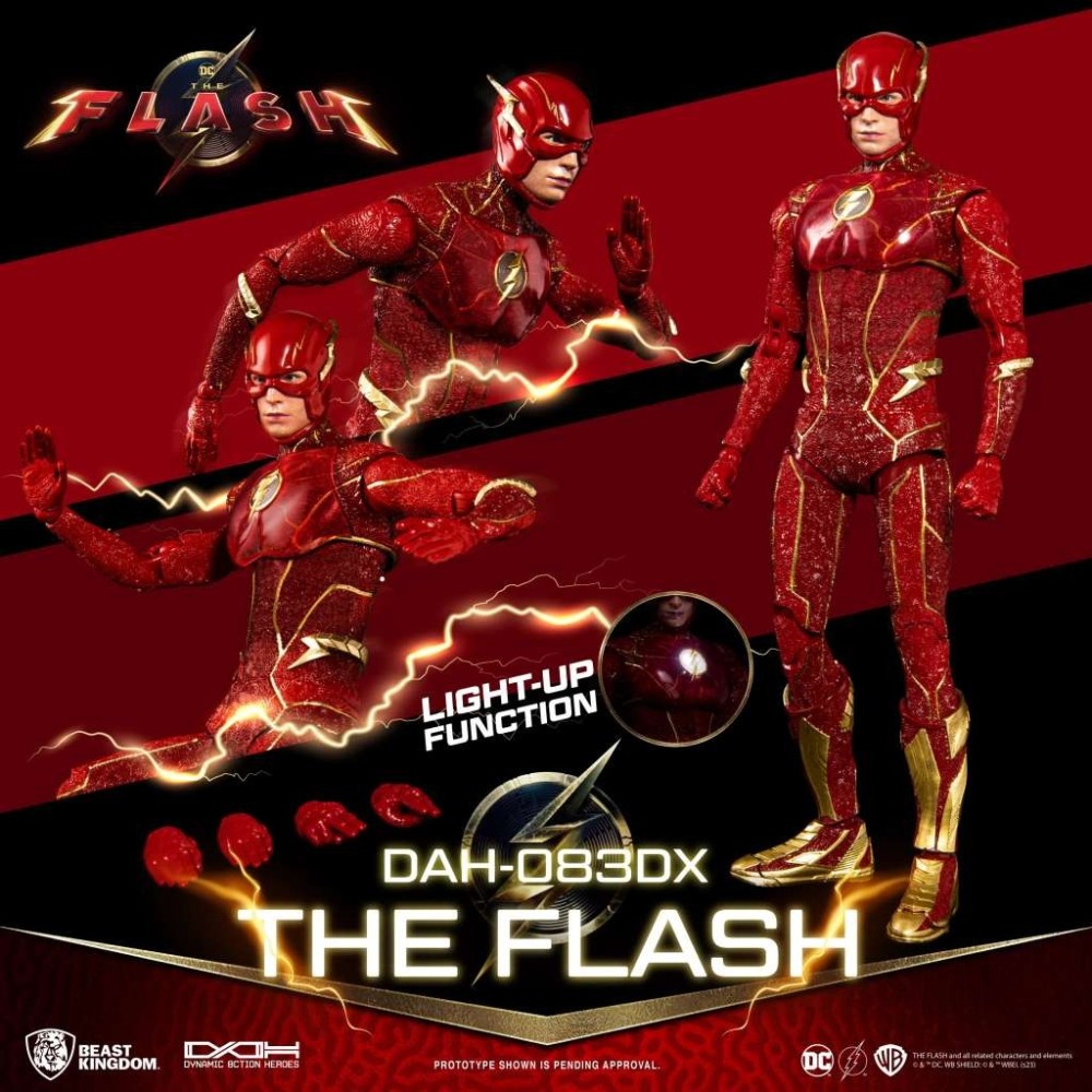 BEAST KINGDOM THE FLASH DAH-083DX ACTION FIGURE