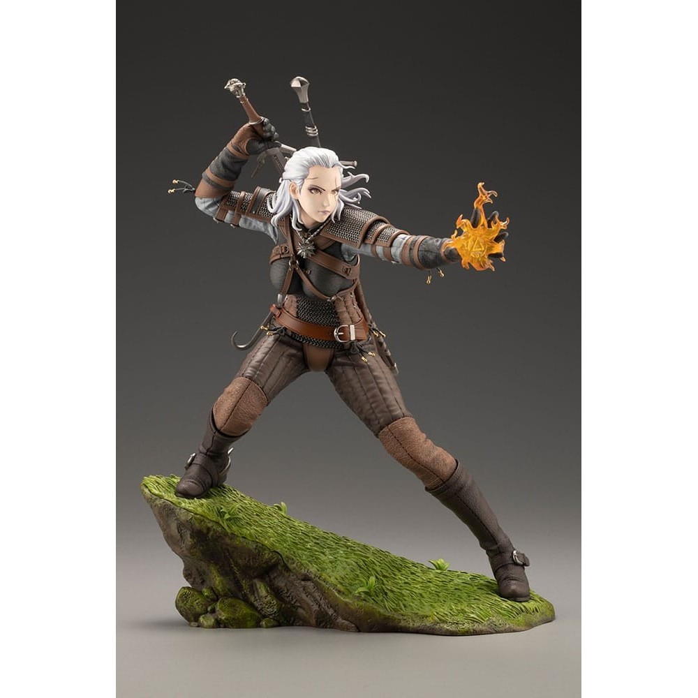 THE WITCHER GERALT OF RIVIA BISHOUJO STATUA FIGURE KOTOBUKIYA