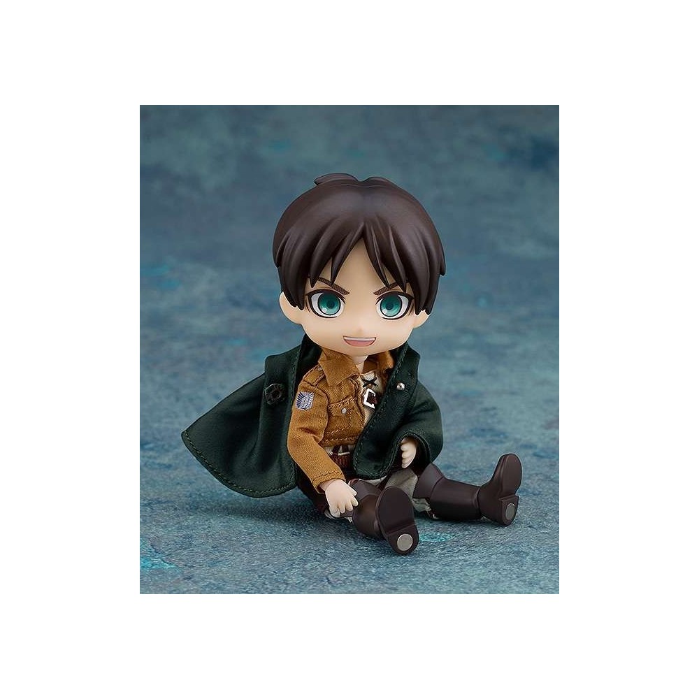 GOOD SMILE COMPANY ATTACK ON TITAN EREN YEAGER NENDOROID DOLL ACTION FIGURE