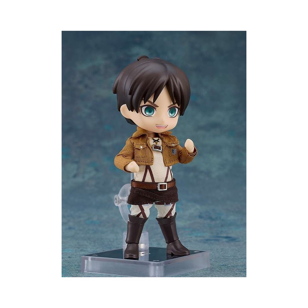 GOOD SMILE COMPANY ATTACK ON TITAN EREN YEAGER NENDOROID DOLL ACTION FIGURE