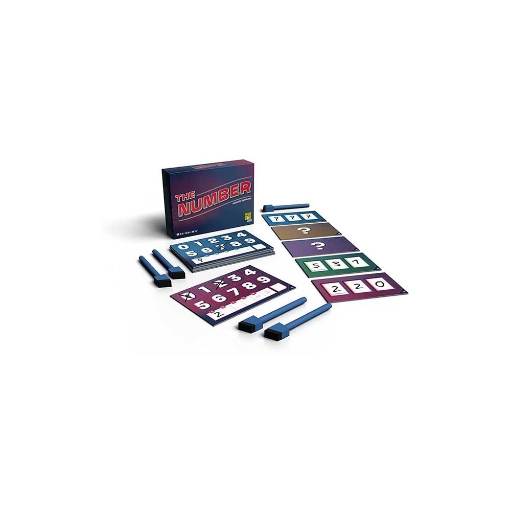 THE NUMBER GIOCO DA TAVOLO ITALIANO ASMODEE