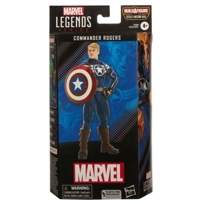 HASBRO MARVEL LEGENDS COMMANDER ROGERS ACTION FIGURE