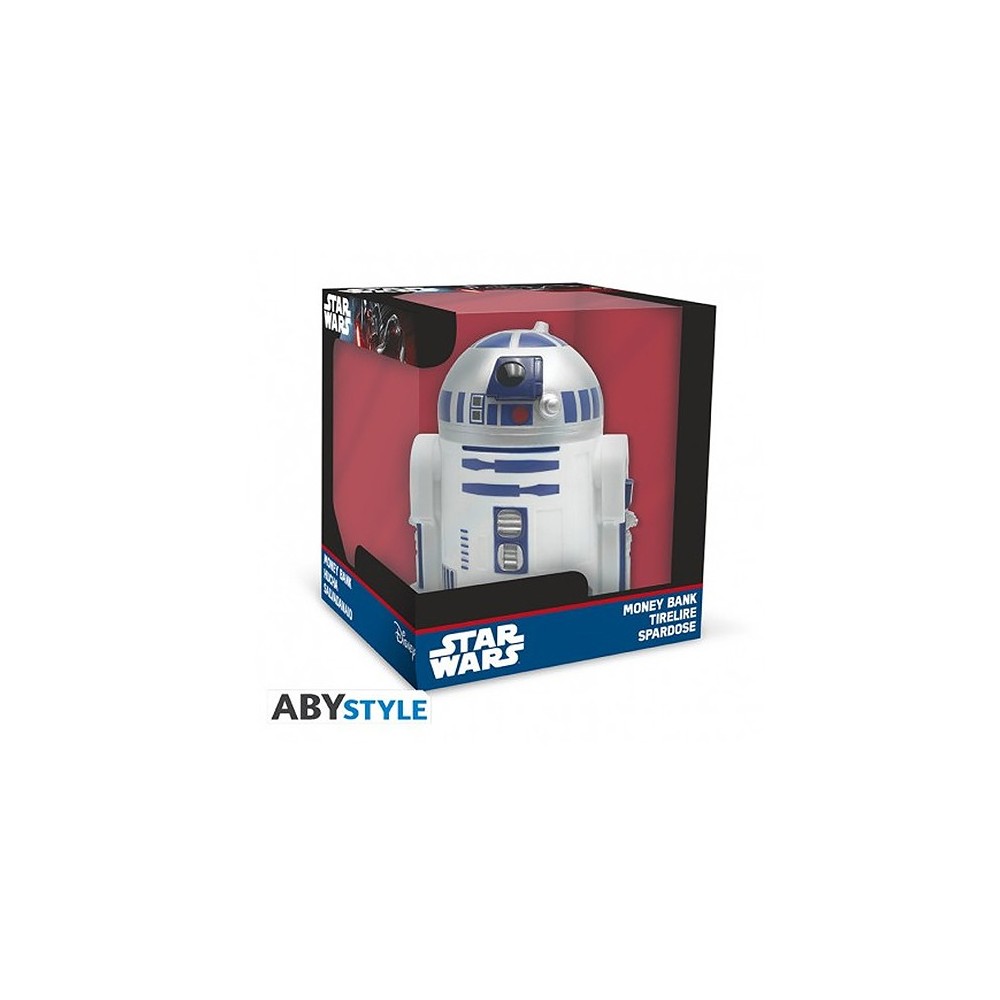 STAR WARS R2-D2 MONEY BANK SALVADANAIO FIGURE ABYSTYLE