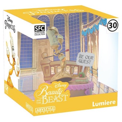 LA BELLA E LA BESTIA LUMIERE SUPER FIGURE COLLECTION STATUA ABYSTYLE