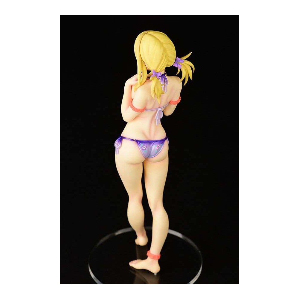 ORCA TOYS FAIRY TAIL LUCY HEARTFILIA SWIMSUIT PURE IN HEART TWIN TAIL 27CM STATUE FIGURE