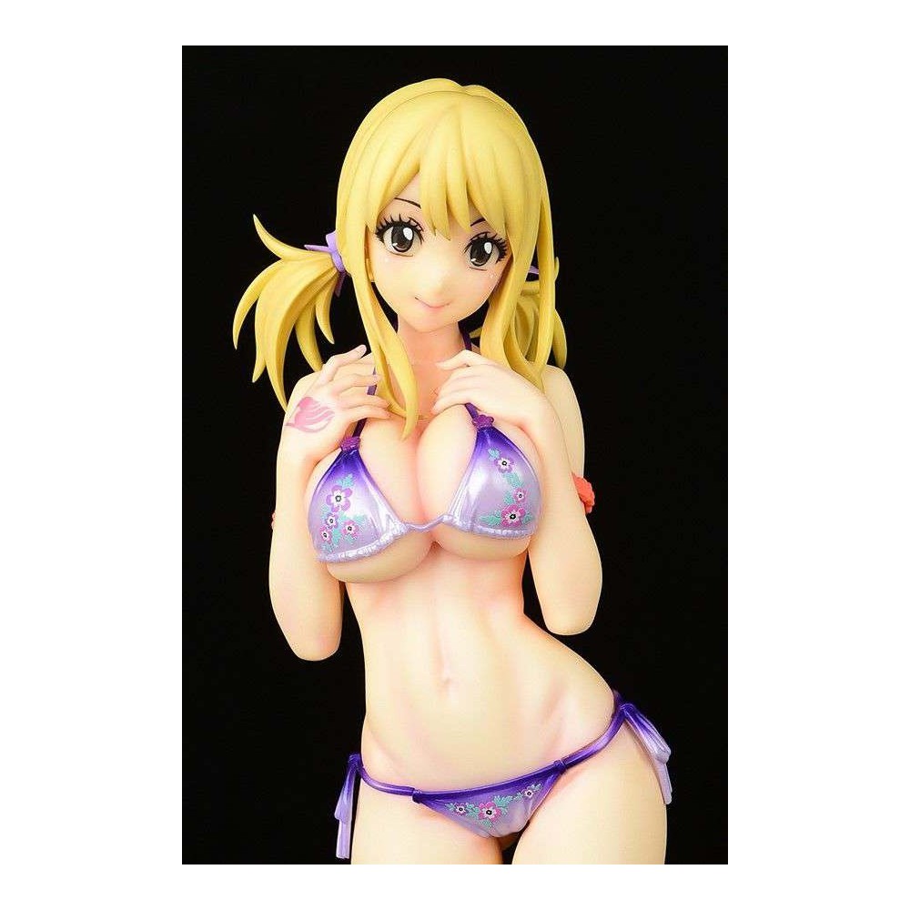 ORCA TOYS FAIRY TAIL LUCY HEARTFILIA SWIMSUIT PURE IN HEART TWIN TAIL 27CM STATUE FIGURE