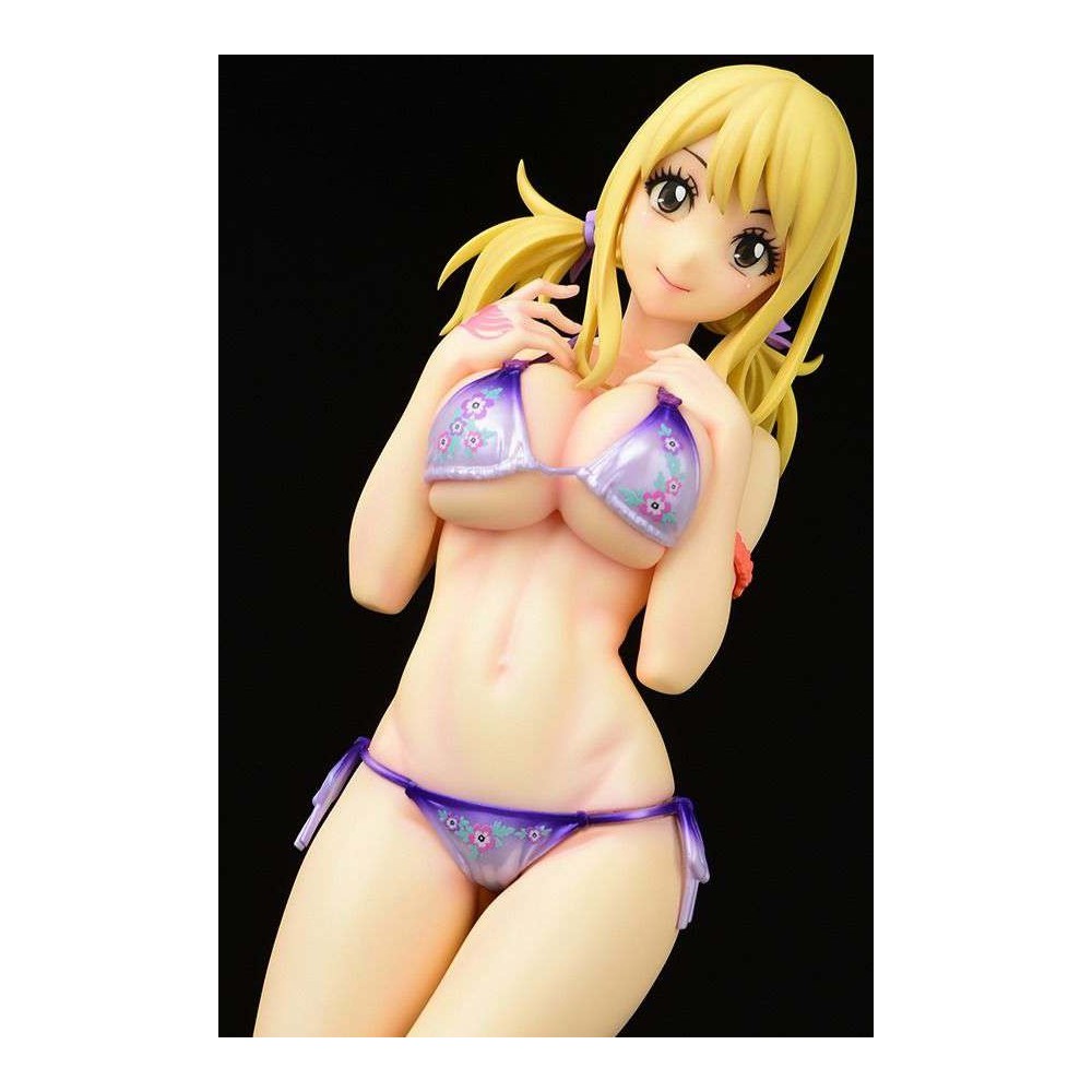 ORCA TOYS FAIRY TAIL LUCY HEARTFILIA SWIMSUIT PURE IN HEART TWIN TAIL 27CM STATUE FIGURE
