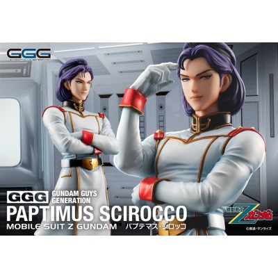 MEGAHOUSE GUNDAM GUYS GENERATION PAPTIMUS SCIROCCO STATUE FIGURE