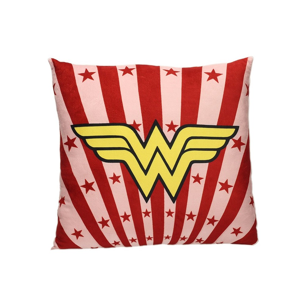WONDER WOMAN LOGO CUSHION PILLOW CUSCINO SD TOYS
