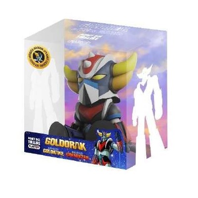 PLASTOY GRENDIZER SEATED CHIBI MONEY BANK FIGURE