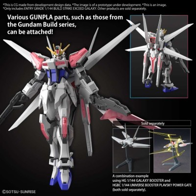 EG ENTRY GRADE GUNDAM BUILD STRIKE EXCEED GALAXY 1/144 MODEL KIT ACTION FIGURE BANDAI