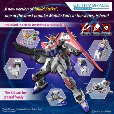EG ENTRY GRADE GUNDAM BUILD STRIKE EXCEED GALAXY 1/144 MODEL KIT ACTION FIGURE BANDAI