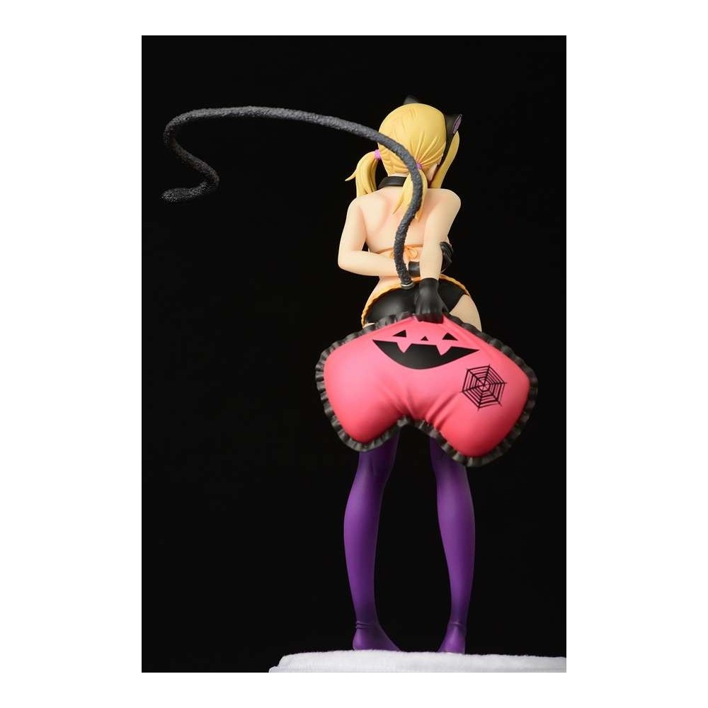 ORCA TOYS FAIRY TAIL LUCY HEARTFILIA HALLOWEEN CAT 24CM STATUE FIGURE