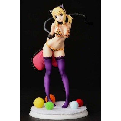 FAIRY TAIL LUCY HEARTFILIA HALLOWEEN CAT 24CM STATUA FIGURE ORCA TOYS