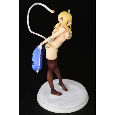 FAIRY TAIL LUCY HEARTFILIA LEOPARD CAT 24CM STATUA FIGURE ORCA TOYS