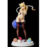 ORCA TOYS FAIRY TAIL LUCY HEARTFILIA LEOPARD CAT 24CM STATUE FIGURE