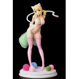 FAIRY TAIL LUCY HEARTFILIA CHERRY BLOSSOM CAT 24CM STATUA FIGURE ORCA TOYS