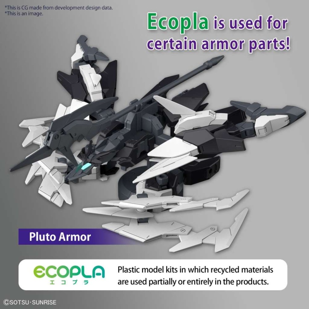 HIGH GRADE HGGBM GUNDAM PLUTINE 1/144 MODEL KIT ACTION FIGURE BANDAI