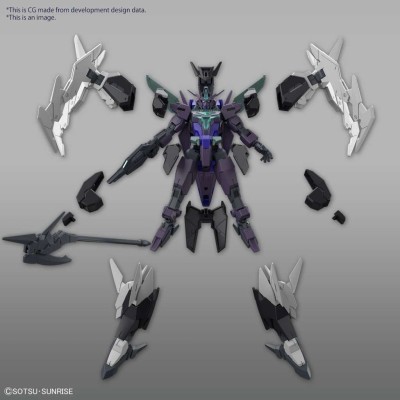 HIGH GRADE HGGBM GUNDAM PLUTINE 1/144 MODEL KIT ACTION FIGURE BANDAI