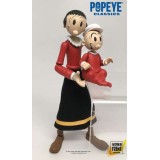 POPEYE CLASSICS WAVE 1 OLIVIA E PISELLINO ACTION FIGURE BOSS FIGHT STUDIO