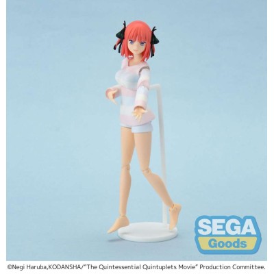 SEGA GOODS copy of THE QUINTESSENTIAL QUINTUPLETS MOVINGOOD ICHIKA NAKANO ACTION FIGURE