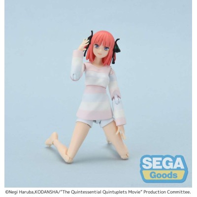 SEGA GOODS copy of THE QUINTESSENTIAL QUINTUPLETS MOVINGOOD ICHIKA NAKANO ACTION FIGURE