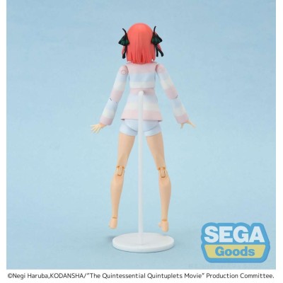 SEGA GOODS copy of THE QUINTESSENTIAL QUINTUPLETS MOVINGOOD ICHIKA NAKANO ACTION FIGURE