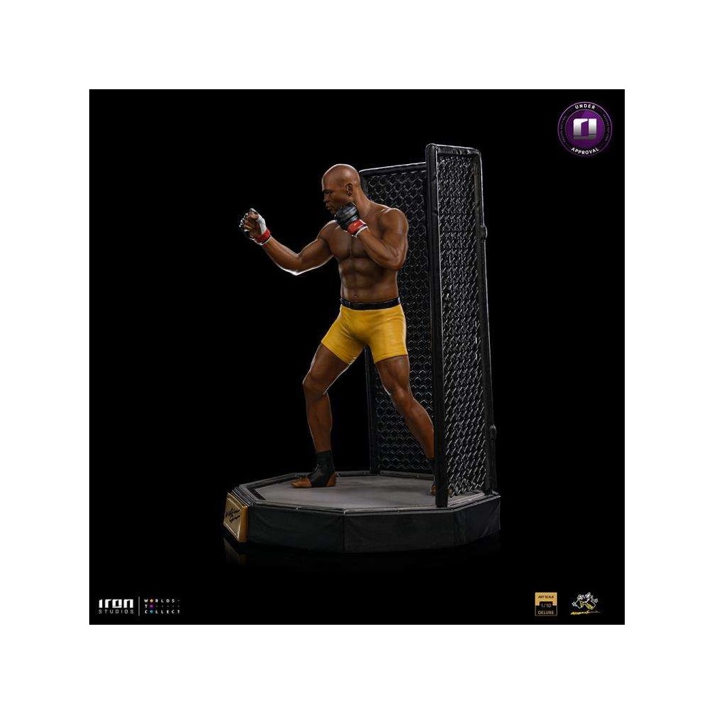 IRON STUDIOS MMA ANDERSON SPIDER SILVA ART SCALE DELUXE 1/10 STATUE FIGURE